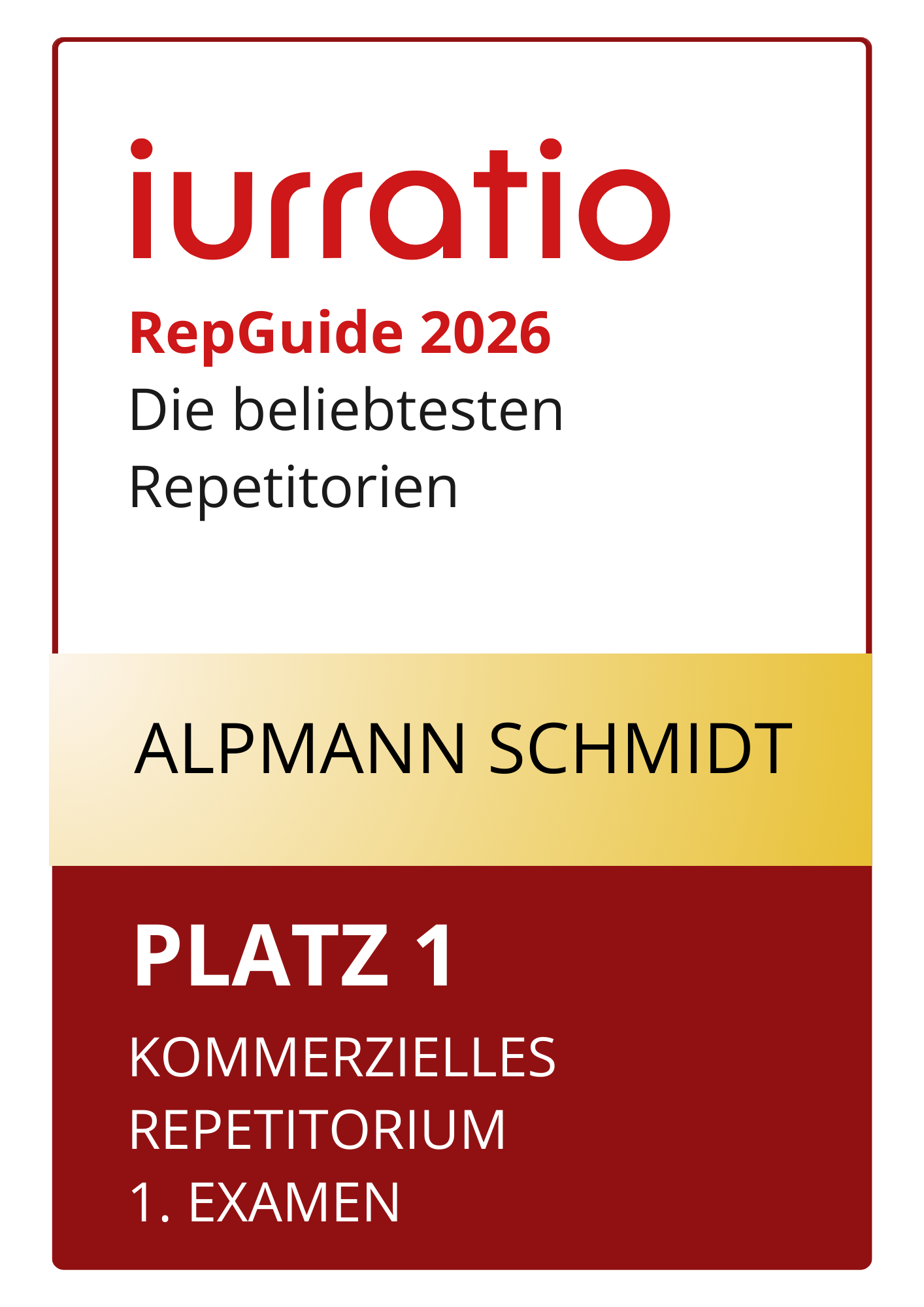 Alpmann Schmidt Juristische Lehrgänge